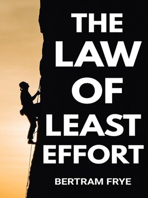 cover image of The Law of Least Effort